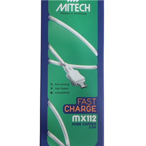 کابل تبدیل USB به microUSB میتک مدل MX-112 طول 1.2 متر