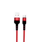 کابل تبدیل USB به microUSB یوسمز مدل US-SJ312 U26 طول 1 متر