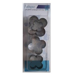 قالب شیرینی بهگز مدل Flower مجموعه 4عددی