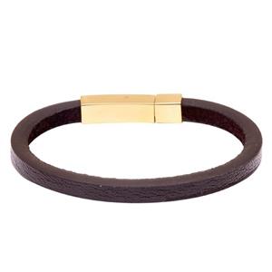 دستبند چرمی  آتیس مدل I700BK185MIL Atiss I700BK185MIL Leather Bracelet