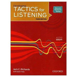 کتاب Tactics for listening 3rd developing اثر jack c richards انتشارات جنگل
