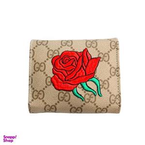 کیف پول زنانه مدل گل رز