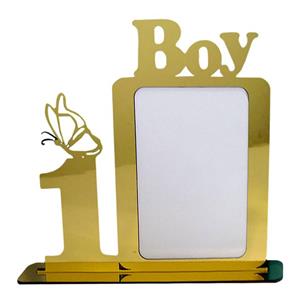 قاب عکس طرح عدد 1 مدل boy سایز  10×15 سانتی متر
