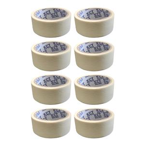 نوار چسب کاغذی پهن ان سی تی مدل TP8080 عرض 4 سانتی متر بسته 8 عددی