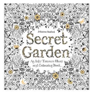 دفتر رنگ آمیزی مدل Secret Garden