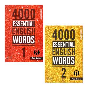 کتاب 4000 Essential English Words اثر Paul Nation انتشارات الوندپویان جلد 1 و 2