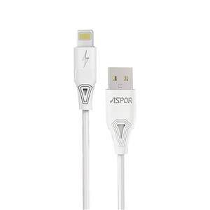 کابل تبدیل USB به لایتنینگ آسپور مدل AC-06 طول 1 متر 