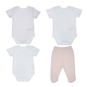 ست لباس نوزادی ارگانیک کیتی کیت مدل 10732P KitiKate 10732P Organic Baby Clothes Set