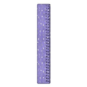 خط کش 30 سانتی متر طرح قلب کد 1062