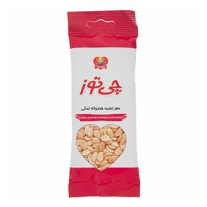 مغز تخمه هندوانه با طعم نمکی  چی توز - 40 گرم بسته 12 عددی