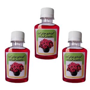 کود مایع مولتی کود مخصوص گل و گیاه خانگی مدل GL2 حجم کل 360 میلی لیتر بسته سه عددی