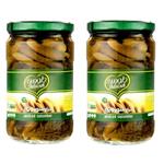 خیارشور ویژه دلوسه - 750 گرم بسته 2 عددی