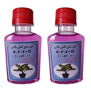 کود مایع ان پی کا فسفر بالا 10 52 10 مدل GL2 حجم 240 میلی لیتر بسته دو عددی