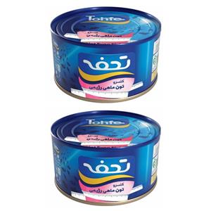 کنسرو ماهی تون رژیمی تحفه - 180 گرم بسته 2 عددی