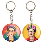 جاکلیدی خندالو مدل فریدا کالو Frida Kahlo کد 37143715 مجموعه 2 عددی