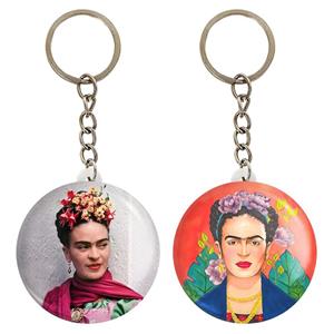 جاکلیدی خندالو مدل فریدا کالو Frida Kahlo کد 37133714 مجموعه 2 عددی 