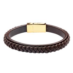 دستبند چرمی آتیس کد I2100MG Atiss I2100MG Leather Bracelet