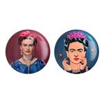 پیکسل خندالو مدل فریدا کالو Frida Kahlo کد 37213722 مجموعه 2 عددی