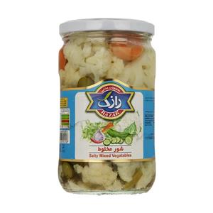 شور مخلوط رازک - 660 گرم Razak Salty Mixed Vegetables - 660 gr