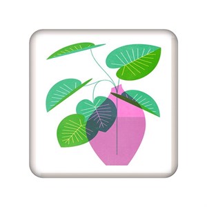 زیر لیوانی طرح گل کد 759