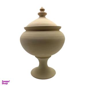 شکلات خوری سفالی خام مدل پایه دار کد 20