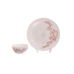 سرویس غذاخوری 26 پارچه فرانسوا مدل Mis Angel Fransva Mis Angel 26 Pieces Dinnerware Set