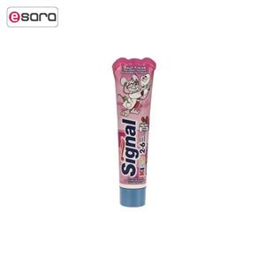 خمیر دندان کودک سیگتال مدل Strawberry حجم 50 میلی لیتر Signal Toothpaste For Kids 50ml 