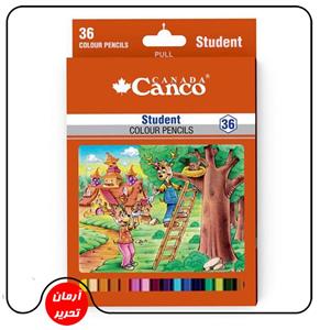 مداد رنگی 36 کنکو مدل Student Canco Color Pencil 