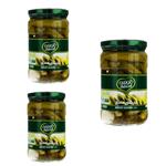 خیارشور ممتاز دلوسه - 750 گرم بسته 3 عددی