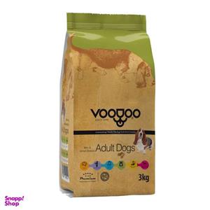 غذای خشک سگ بالغ وودو مدل Small Adult وزن 3 کیلوگرم