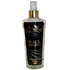 بادی اسپلش مزدانه سون بیوتی مدل BLACK AFGANO حجم 250 میلی لیتر 