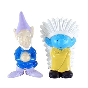 فیگور مدل Smurfs کد 261 مجموعه 2 عددی