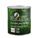 پوشرنگ روغنی آلکیدی سبز تیره  رسام کد R620 وزن 1100 گرم