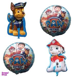 بادکنک فویلی طرح سگ های نگهبان مجموعه 4 عددی