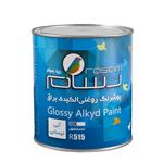 پوشرنگ روغنی آلکیدی آبی نیسانی رسام کد R515 وزن 1100 گرم