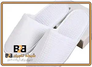 دمپایی حوله ای مدل فانتزی