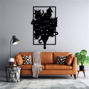 استیکر دیواری طرح گربه کد 06