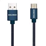 کابل تبدیل USB به microUSB کلومن مدل KD34-fastCharge طول 1 متر