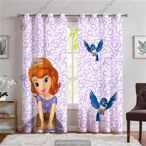 پرده چاپی پرنسس سوفیا pk-3664