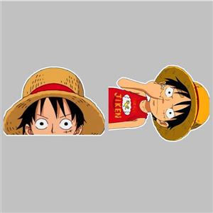 استیکر لپ تاپ کارنیکا طرح انیمه وان پیس مانکی دی لوفی مدل Anime One Piece Monkey D. Luffy 2222024 مجموعه 2 عددی 