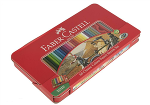 مداد رنگی 60 رنگ فابر کاستل مدل Classic Colour Sketch 115893 Faber Castell Classic Colour Sketch 115893 Color Pencil