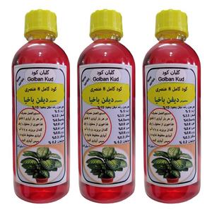 کود مایع مولتی کود دیفن باخیا مدل Fast growth حجم کل 300 میلی لیتر بسته سه عددی