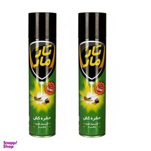 اسپری حشره کش تارومار سری flying insect killer حجم 400 میلی لیتر مجموعه 2 عددی