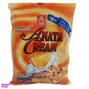 آبنبات خامه ای پرتقالی آناتا مقدار 960 گرم