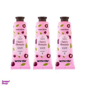 کرم مرطوب کننده ویت یو مدل Cherry Blossom حجم 50 میلی لیتر مجموعه 3 عددی