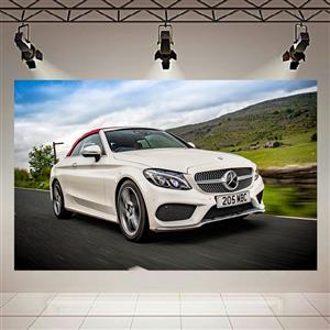 پوستر طرح ماشین مدل Mercedes-Benz AMG C63s کد AR4360