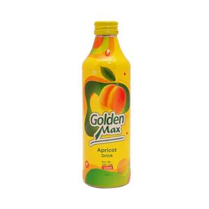 نوشیدنی بدون گاز زردآلو گلدن مکس 330 میلی لیتر golden max apricot drink ml 