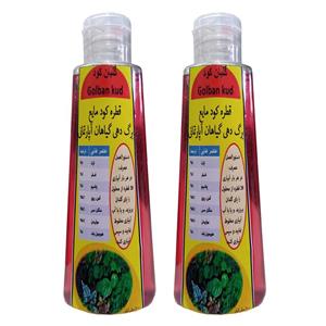 کود مایع قطره چکانی برگ دهی گیاهان آپارتمانی مدل Fast growth حجم 200 میلی لیتر بسته دو عددی