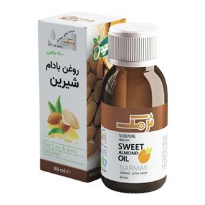 روغن بادام شیرین نرمک طلایی مدل NT.111 حجم 60 میلی لیتر