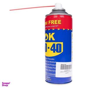 اسپری روان کننده اوکی مدل زنگ بر WD-40 حجم 450 میلی لیتر بسته 6 عددی